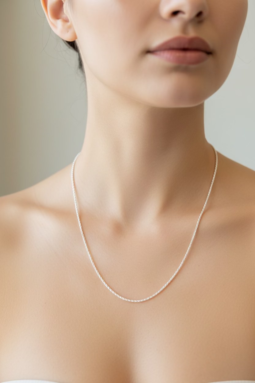Sterling Silver Rope Chain 3
