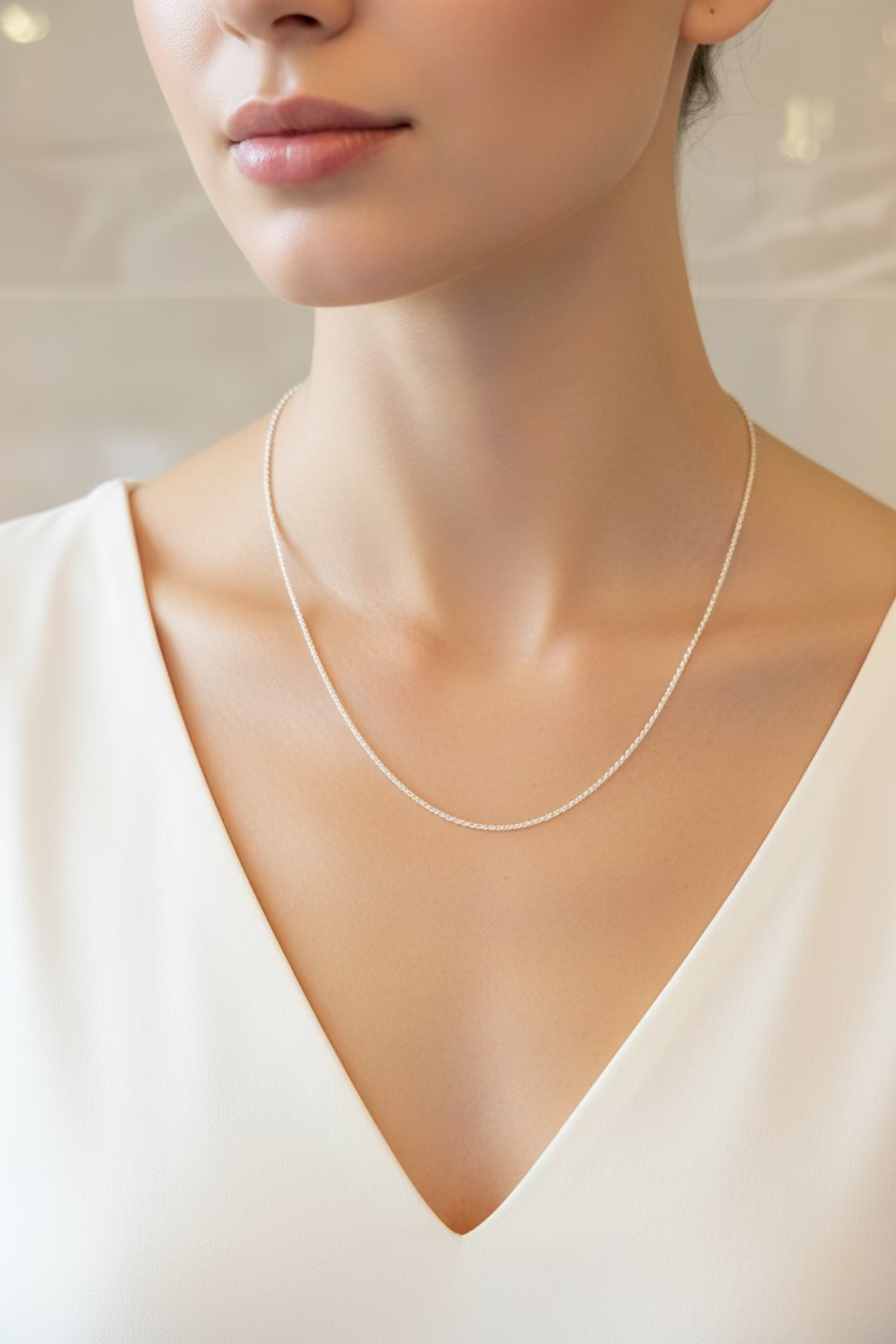 Sterling Silver rope Chain 4
