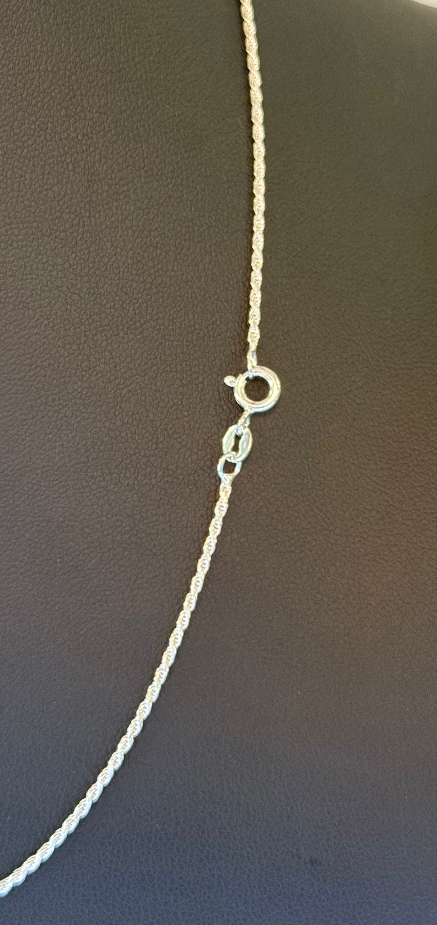 Sterling Silver rope Chain 4