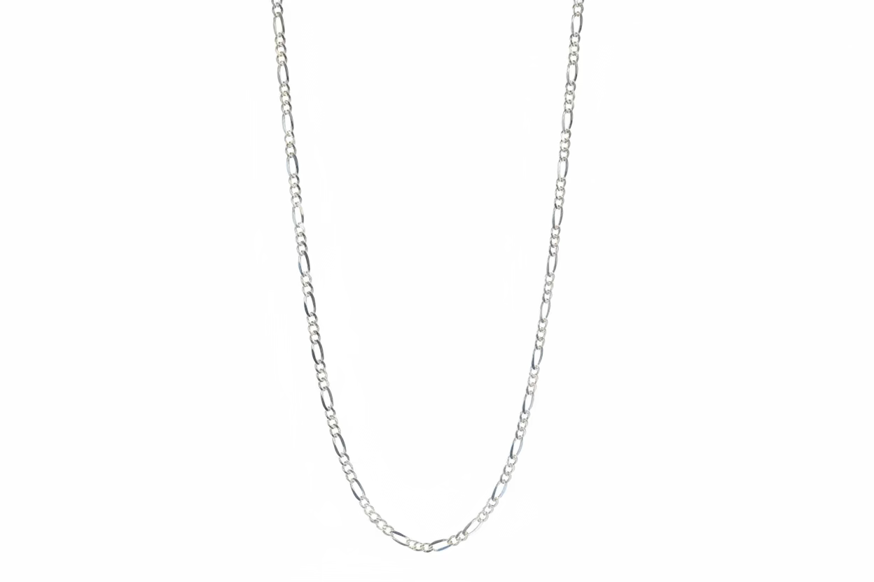 Figaro Sterling Silver Necklace 3