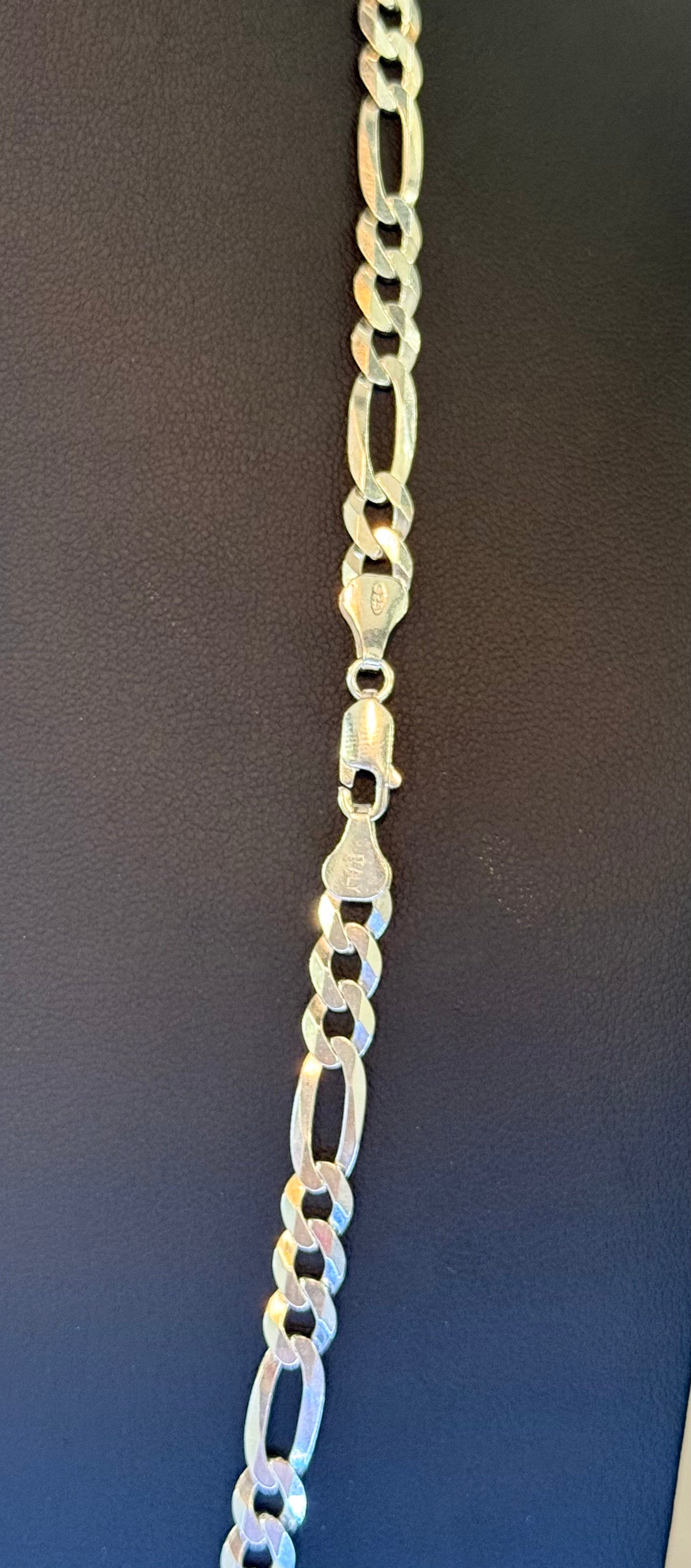 Sterling Silver Figaro Necklace