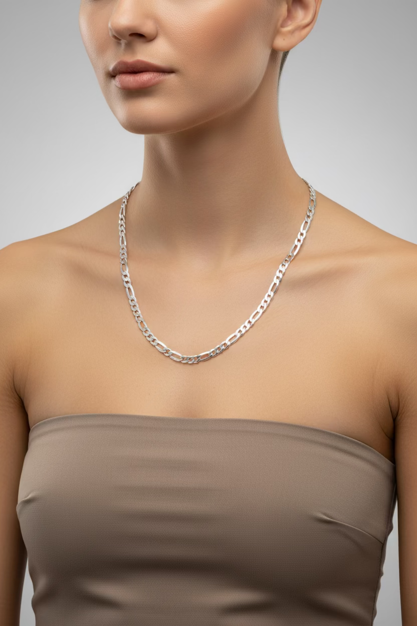 Figaro Sterling Silver Necklace 2