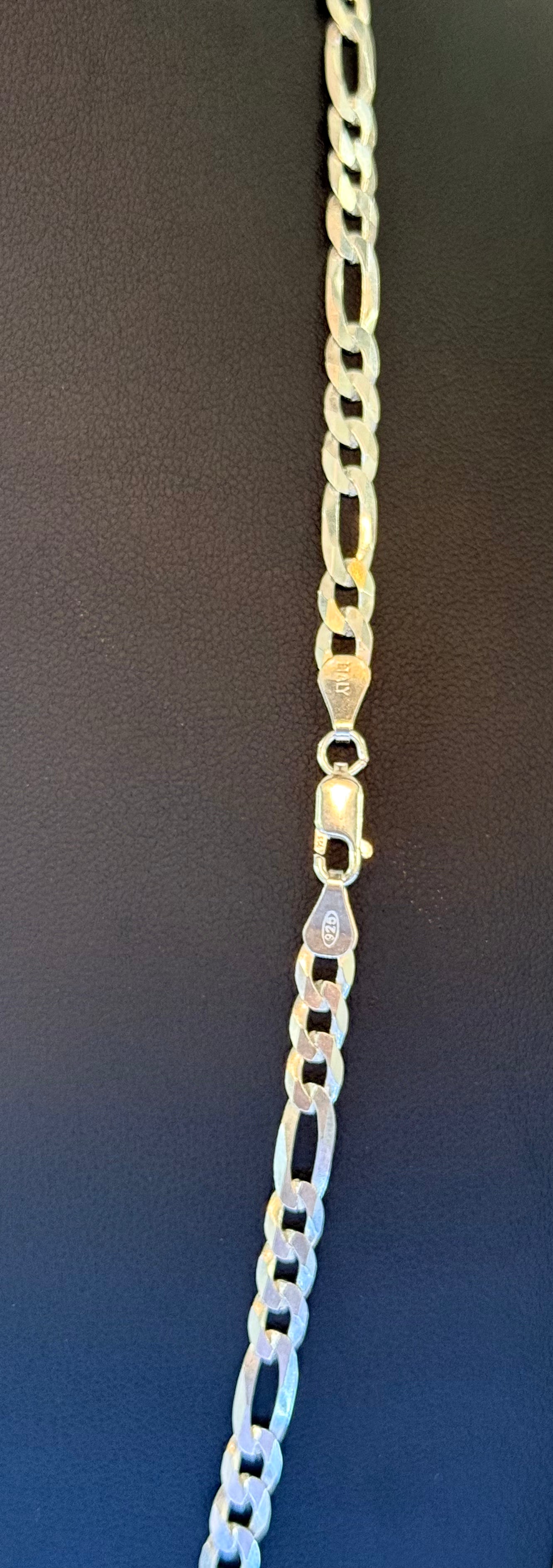 Figaro Sterling Silver Necklace 2