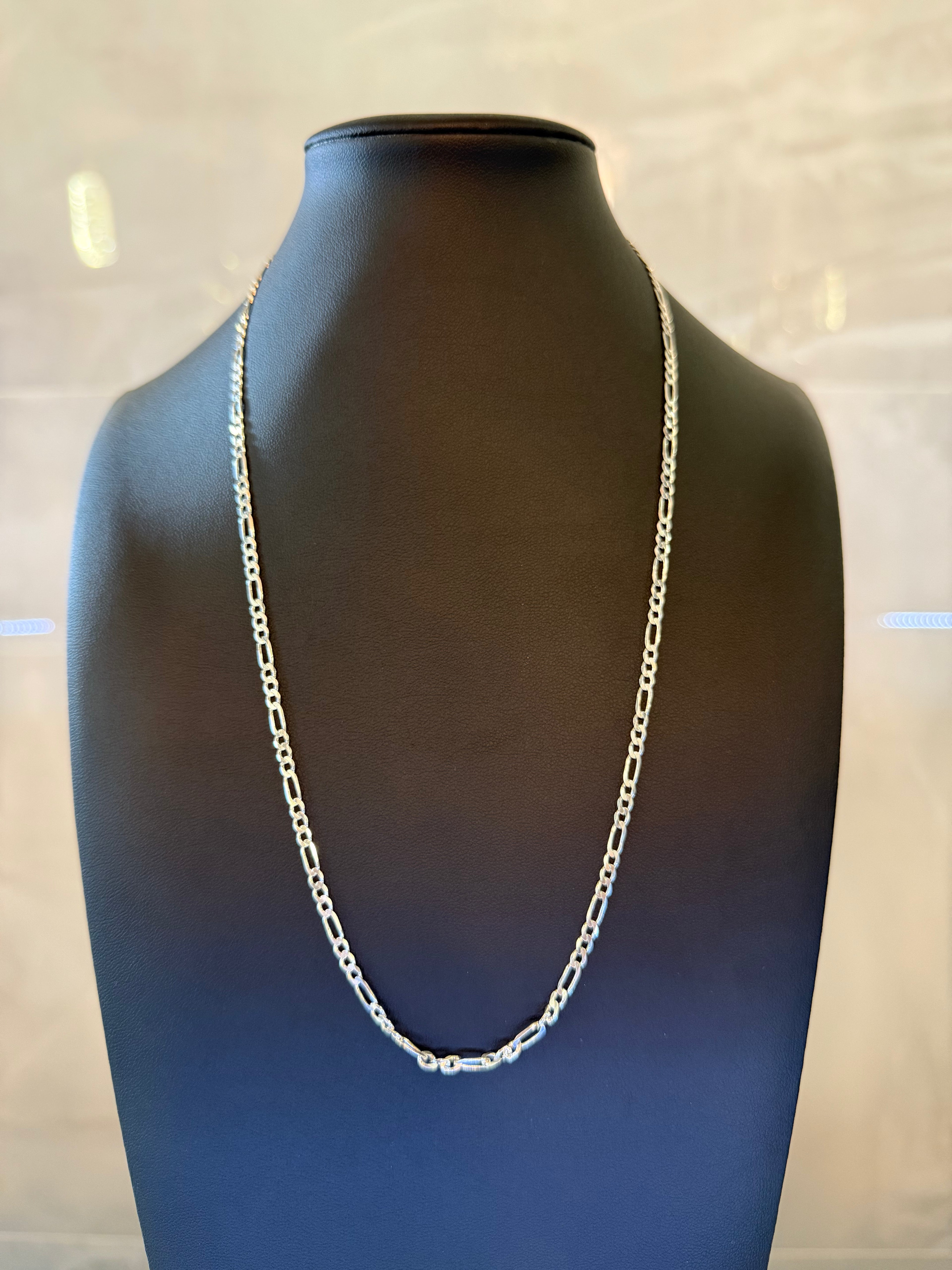 Figaro Sterling Silver Necklace 1