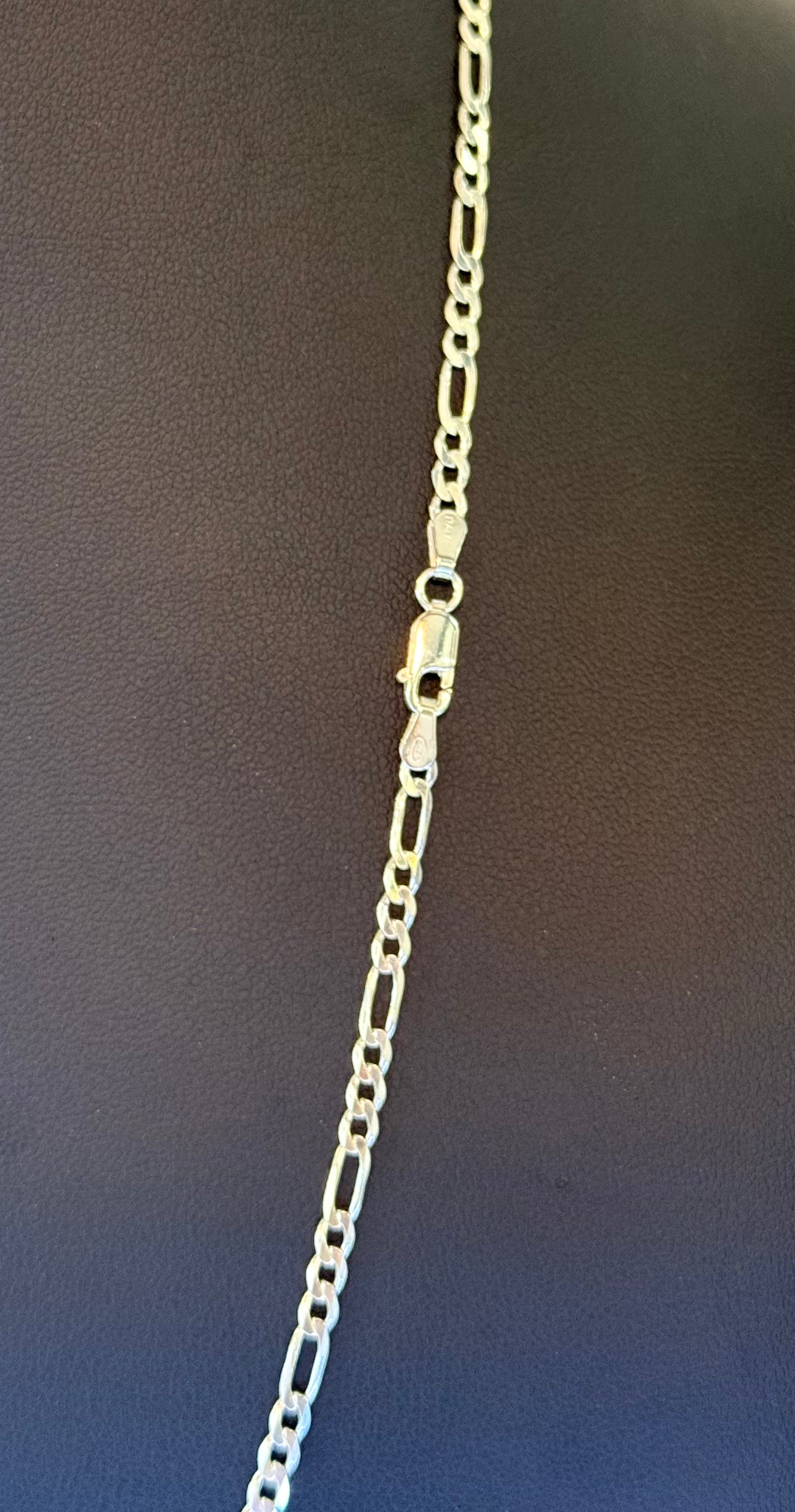 Figaro Sterling Silver Necklace 1