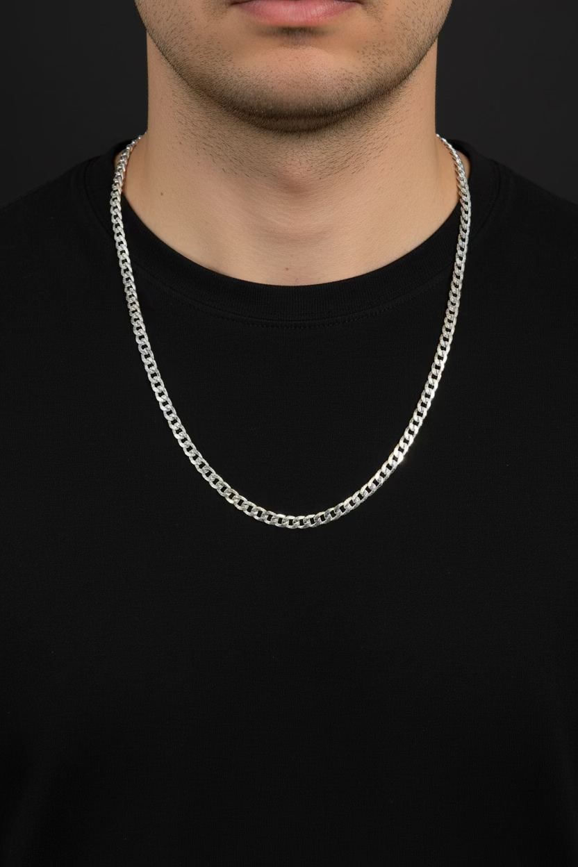 Sterling Silver Curb Chain 6