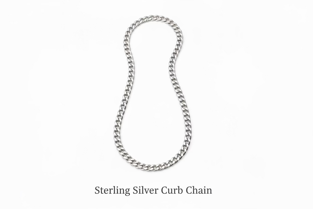 Sterling Silver Curb Chain
