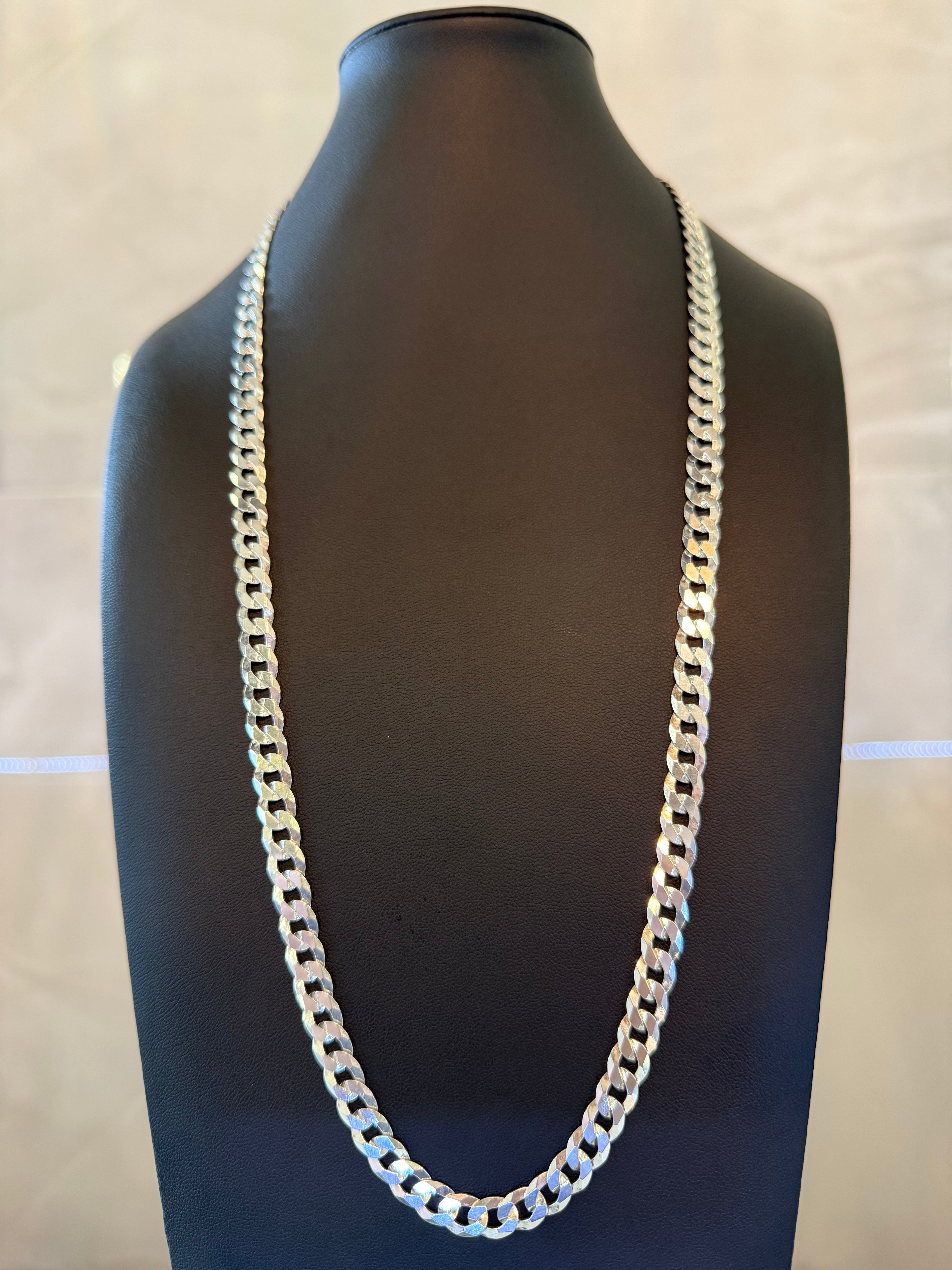 Sterling Silver Curb Chain