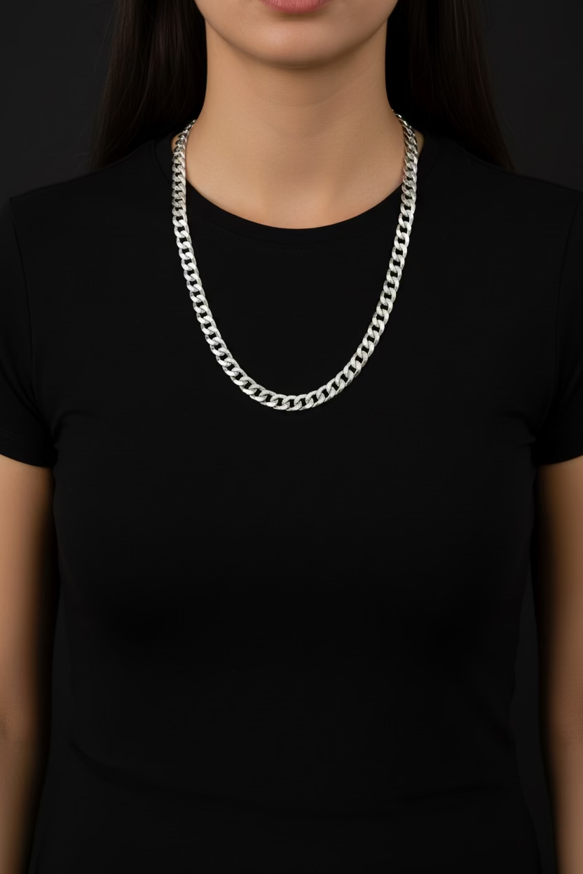 Sterling Silver Curb Chain