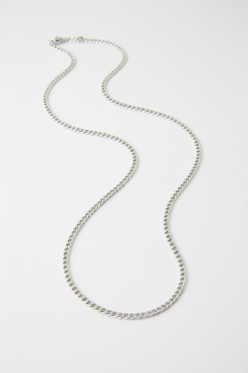 Sterling Silver Curb Chain 7