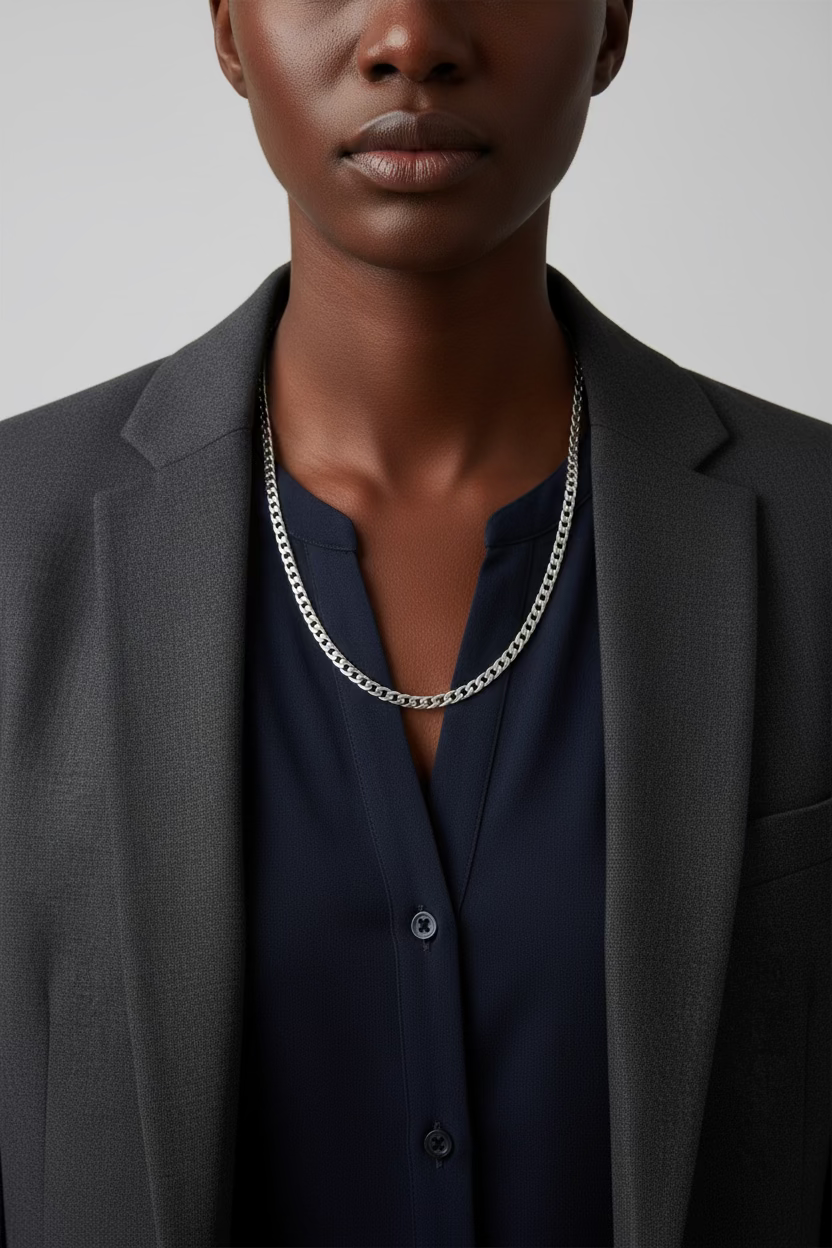 Sterling Silver Curb Chain 7