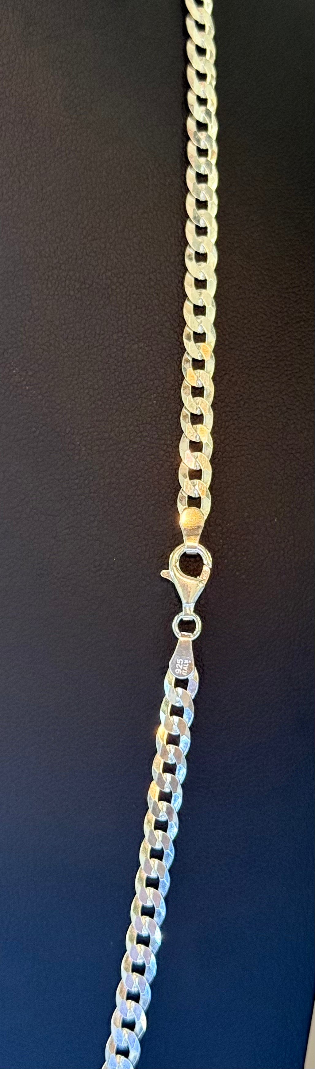 Sterling Silver Curb Chain 7