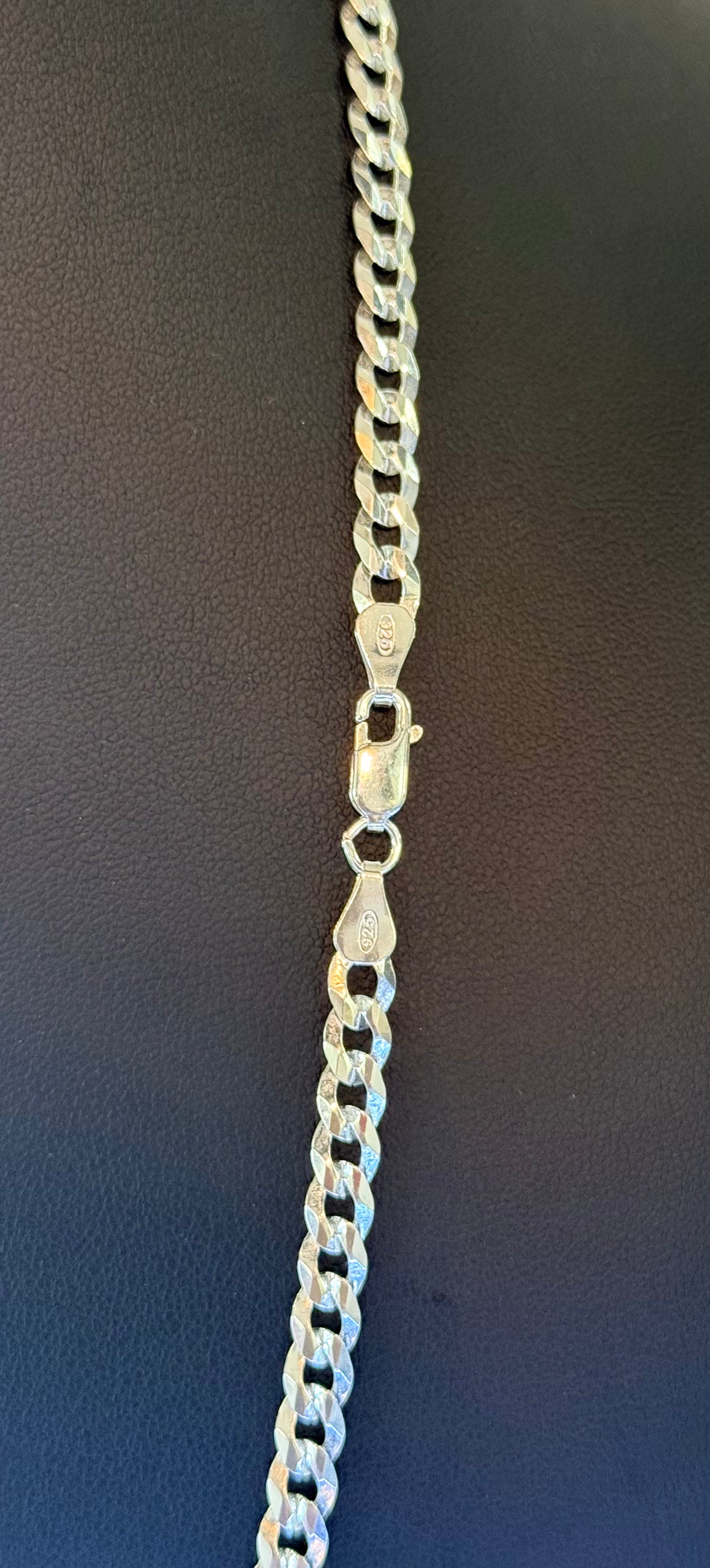 Sterling Silver Curb Chain 8
