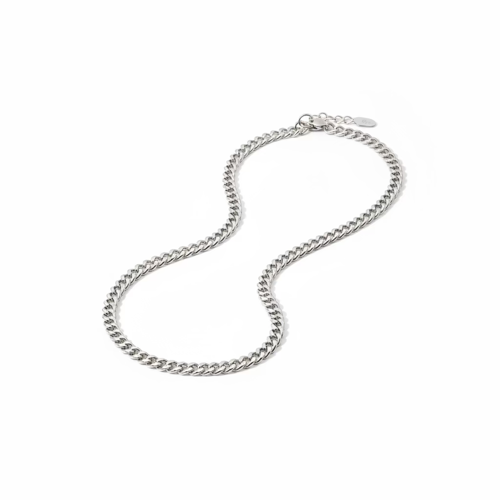 Sterling Silver Curb Chain 9