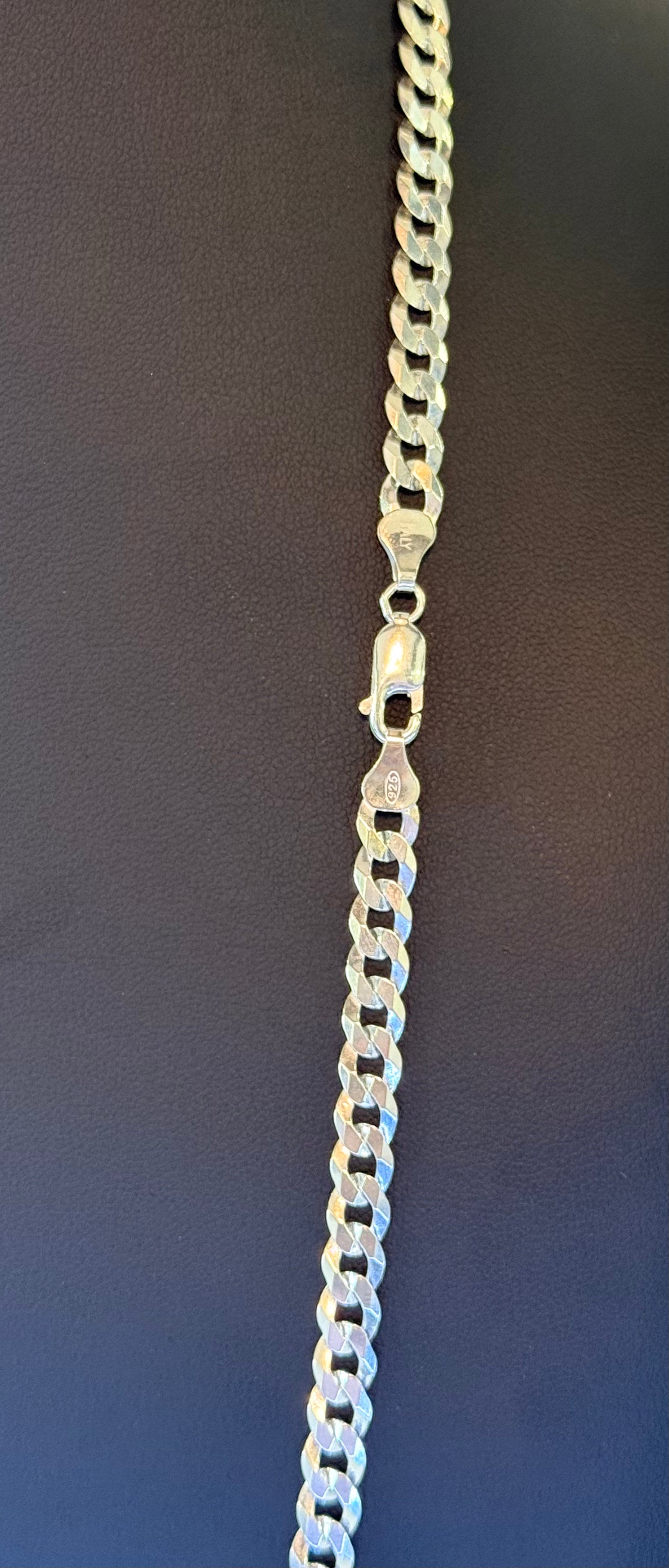 Sterling Silver Curb Chain 9