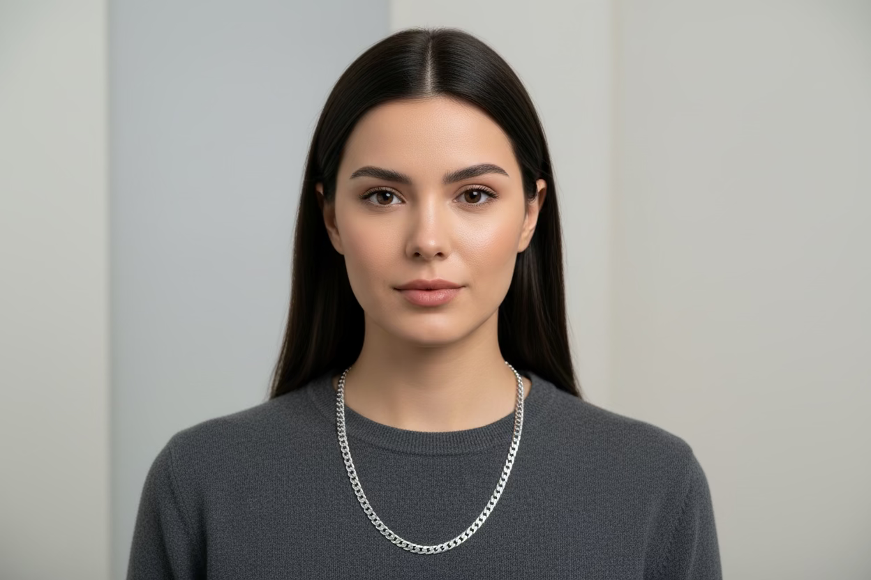 Sterling Silver Curb Chain 2