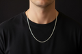 Sterling Silver Curb Chain 23
