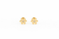 10K Flower Earrings