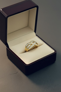 10K Women Ring CZ