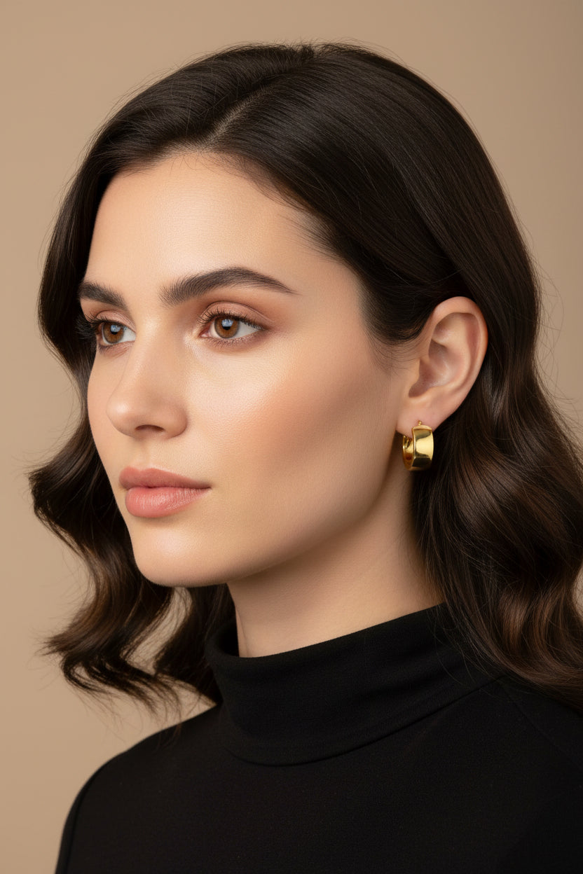 10K Hoop Earrings