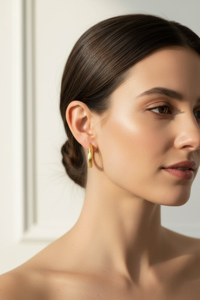 14K Hoop Earrings