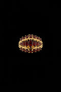 10k CZ Red stone Ring