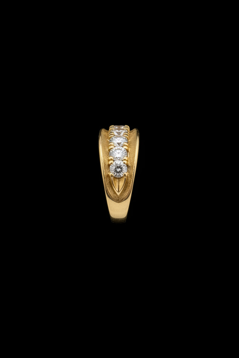 10k CZ Ring