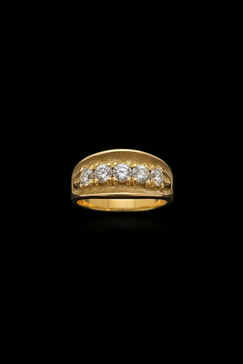 10k CZ Ring