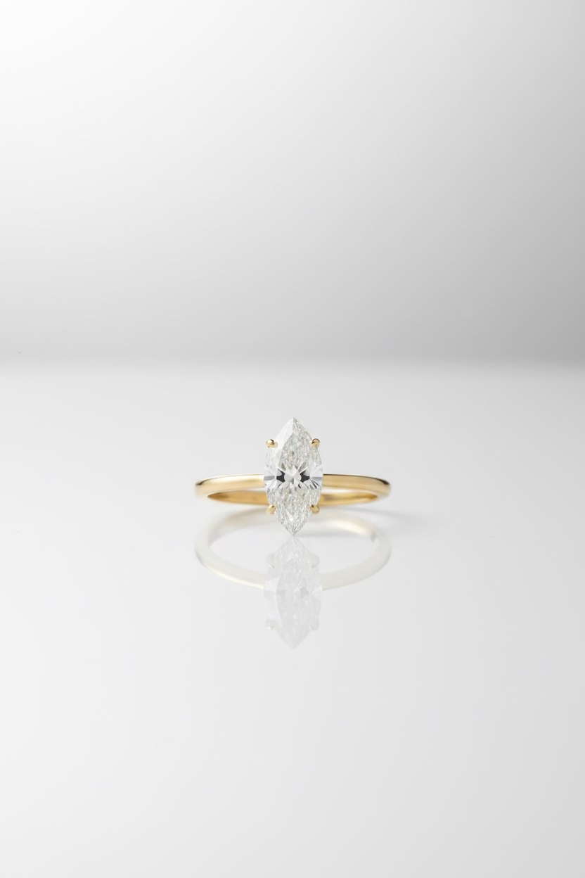 10k Marquise Ring