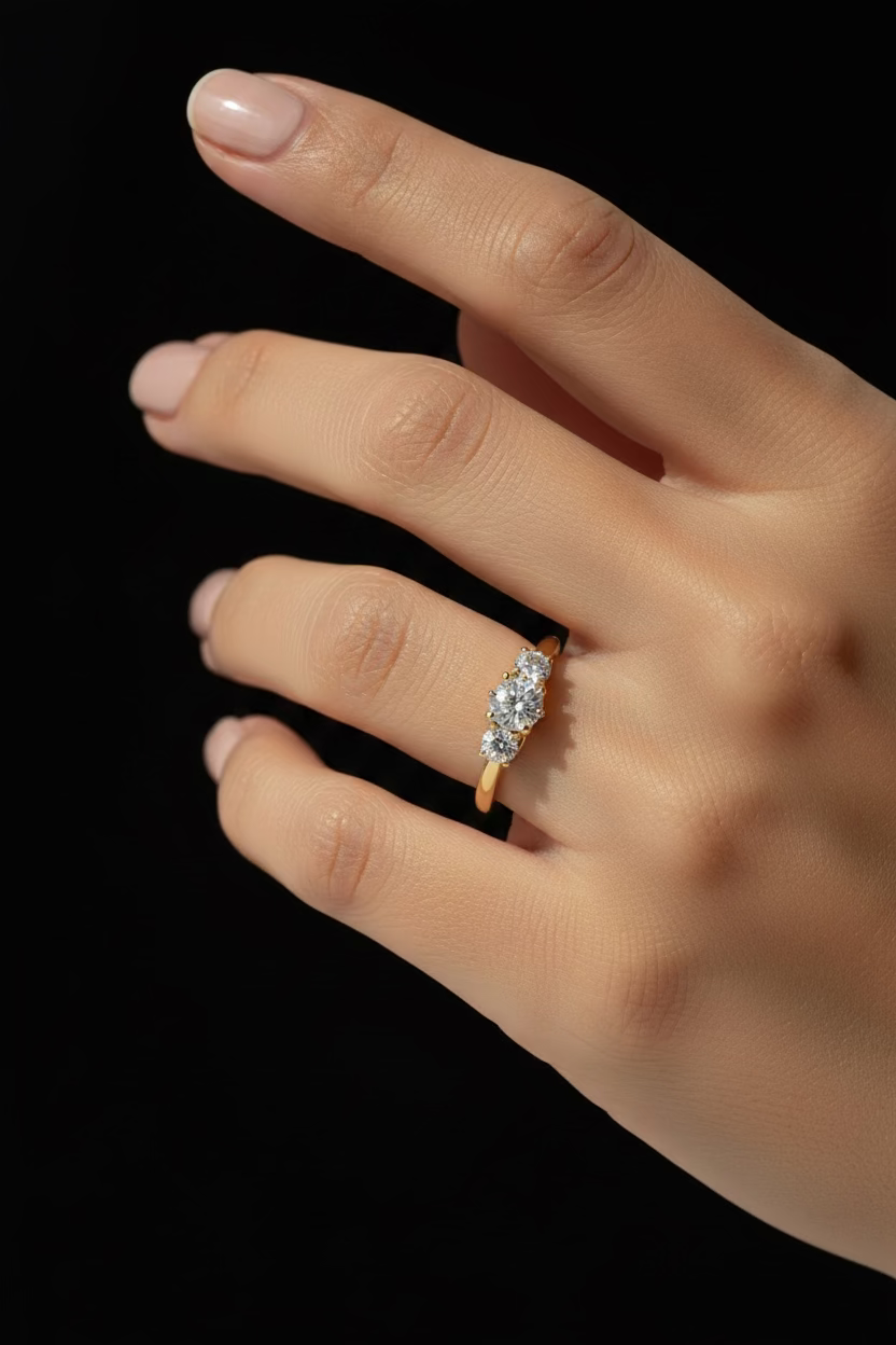 14k Diamond Ring
