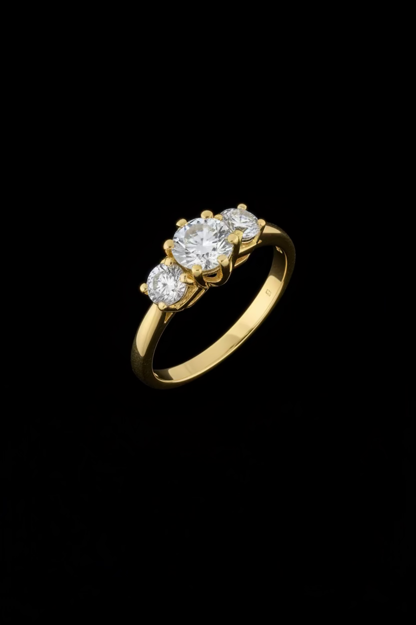 14k Diamond Ring