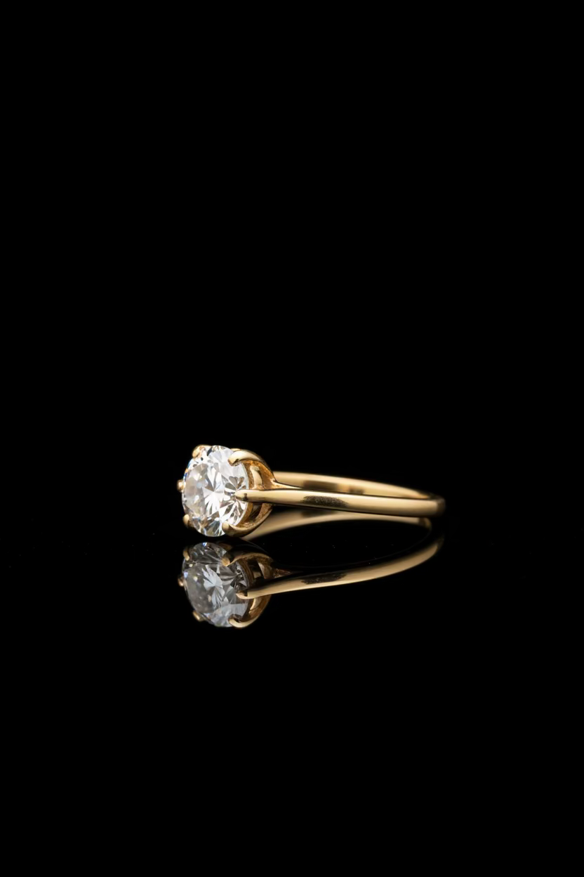 10k Gold Lab Diamond