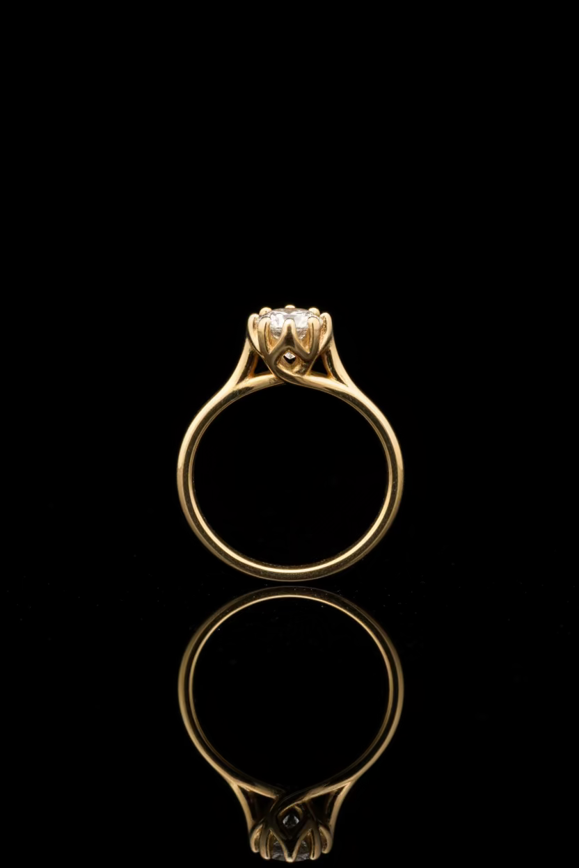 10k Gold Lab Diamond