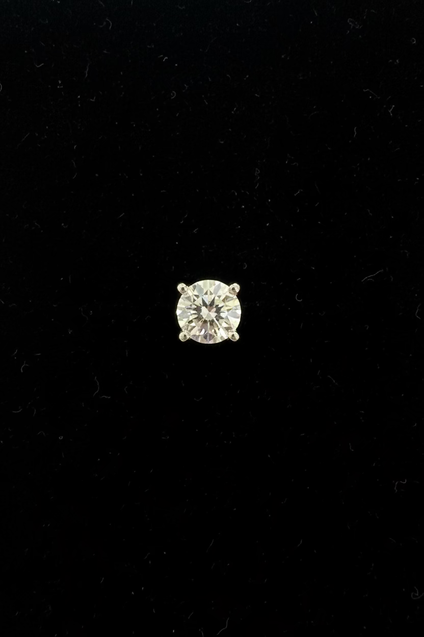 14k Men Martini Earring