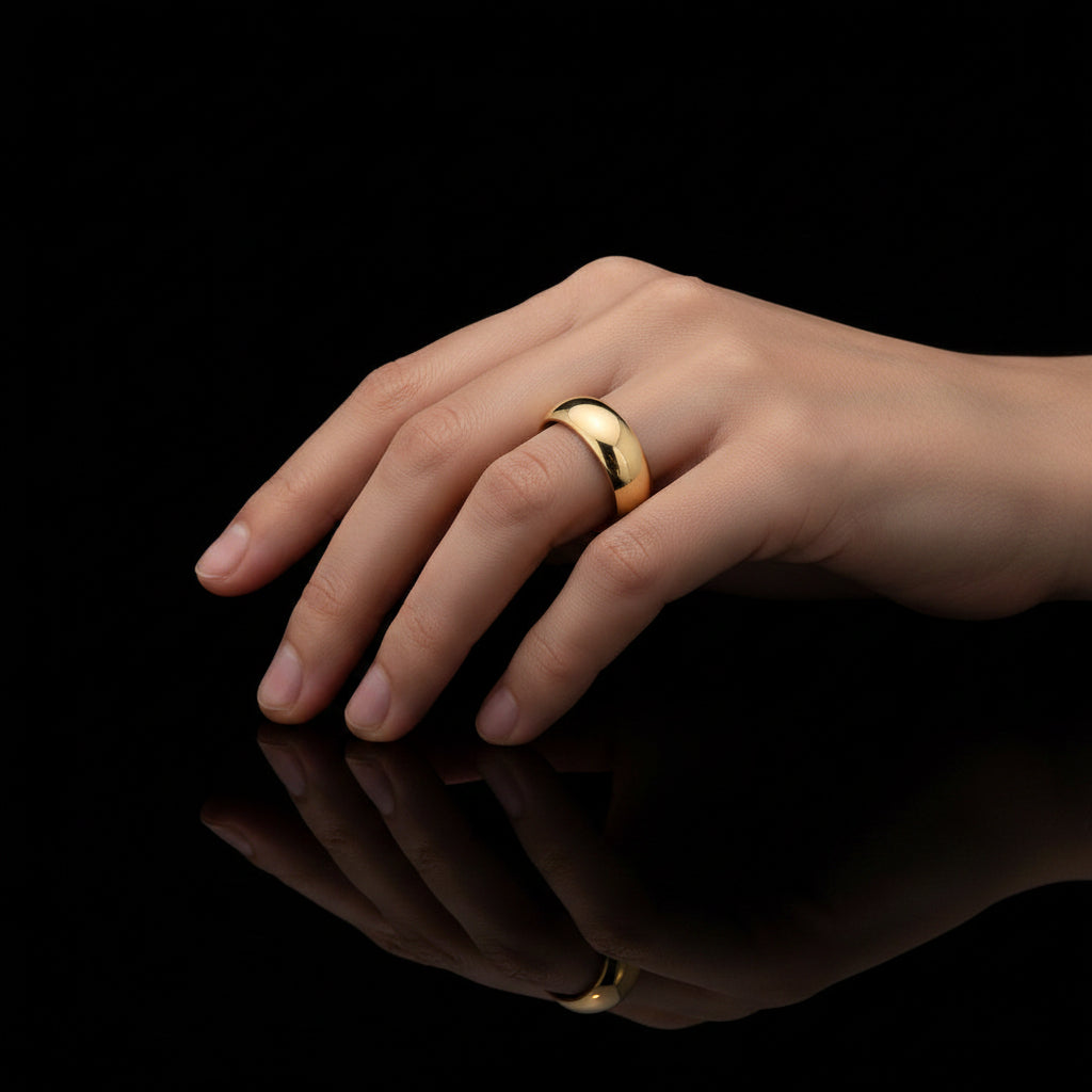 10k Solid Gold Band