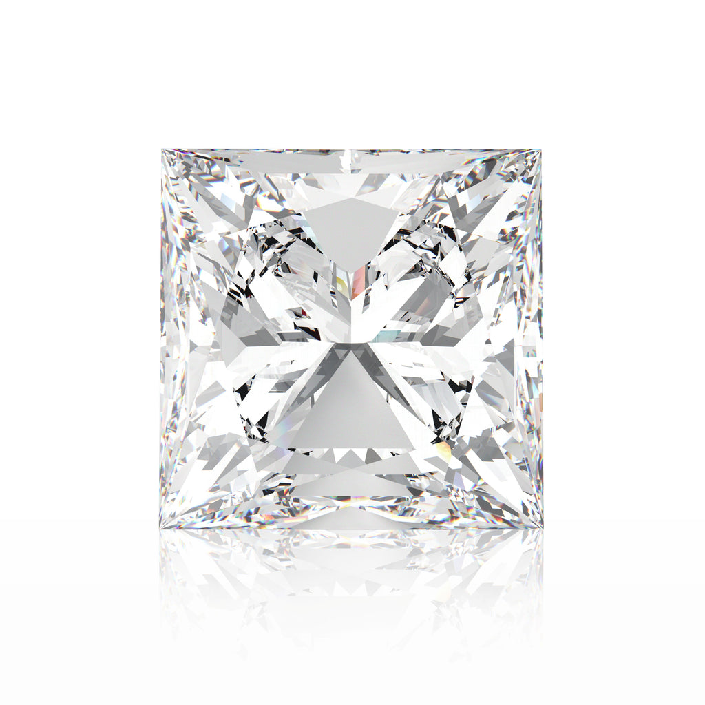 3.02 Carat Princess- Lab Grown-D Color-VS1 Clarity- IGI Certified