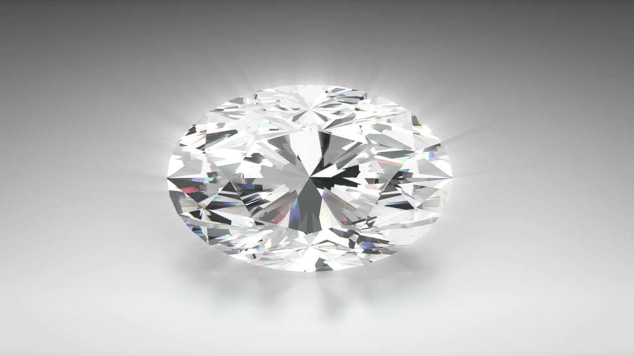 2.03 Carat Oval- Lab Grown-D Color-VS1 Clarity- IGI Certified